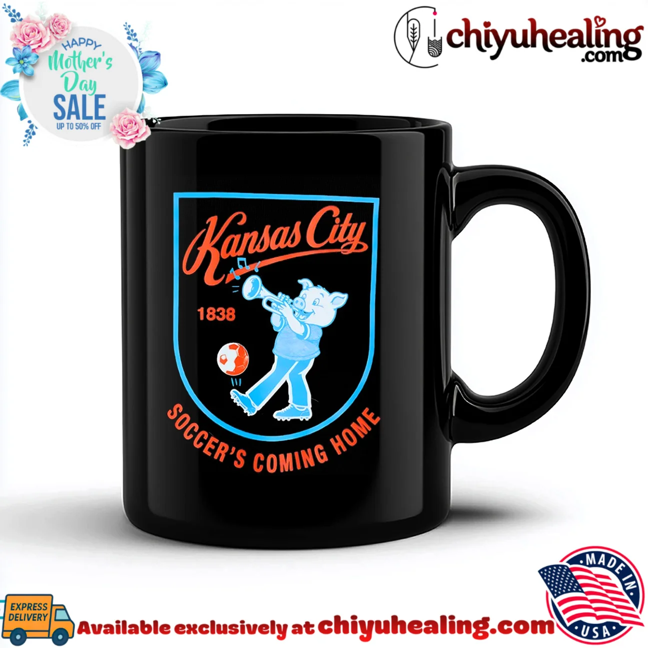 Kansas City 1838 Soccer's Coming Home Pig Road Trip shirt & hoodie Kansas City 1838 Soccer's Coming Home Pig Road Trip shirt & hoodie