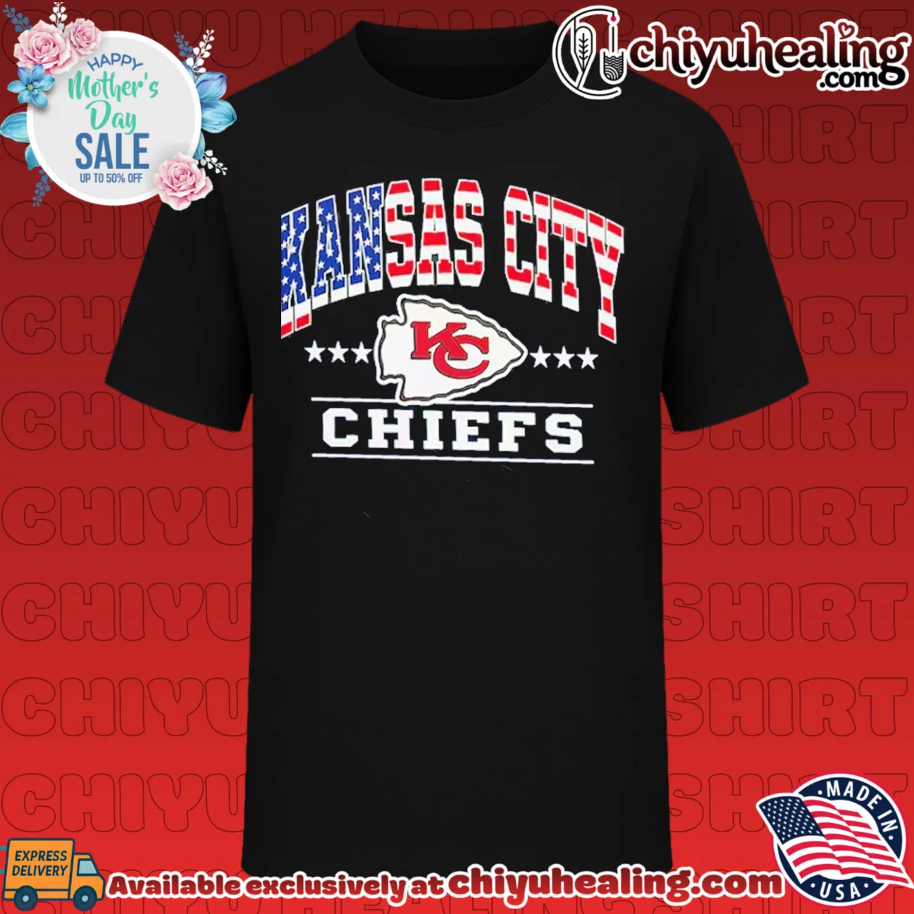 Kansas City Chiefs Americana Arch NFL 250th Anniversary shirt & hoodie