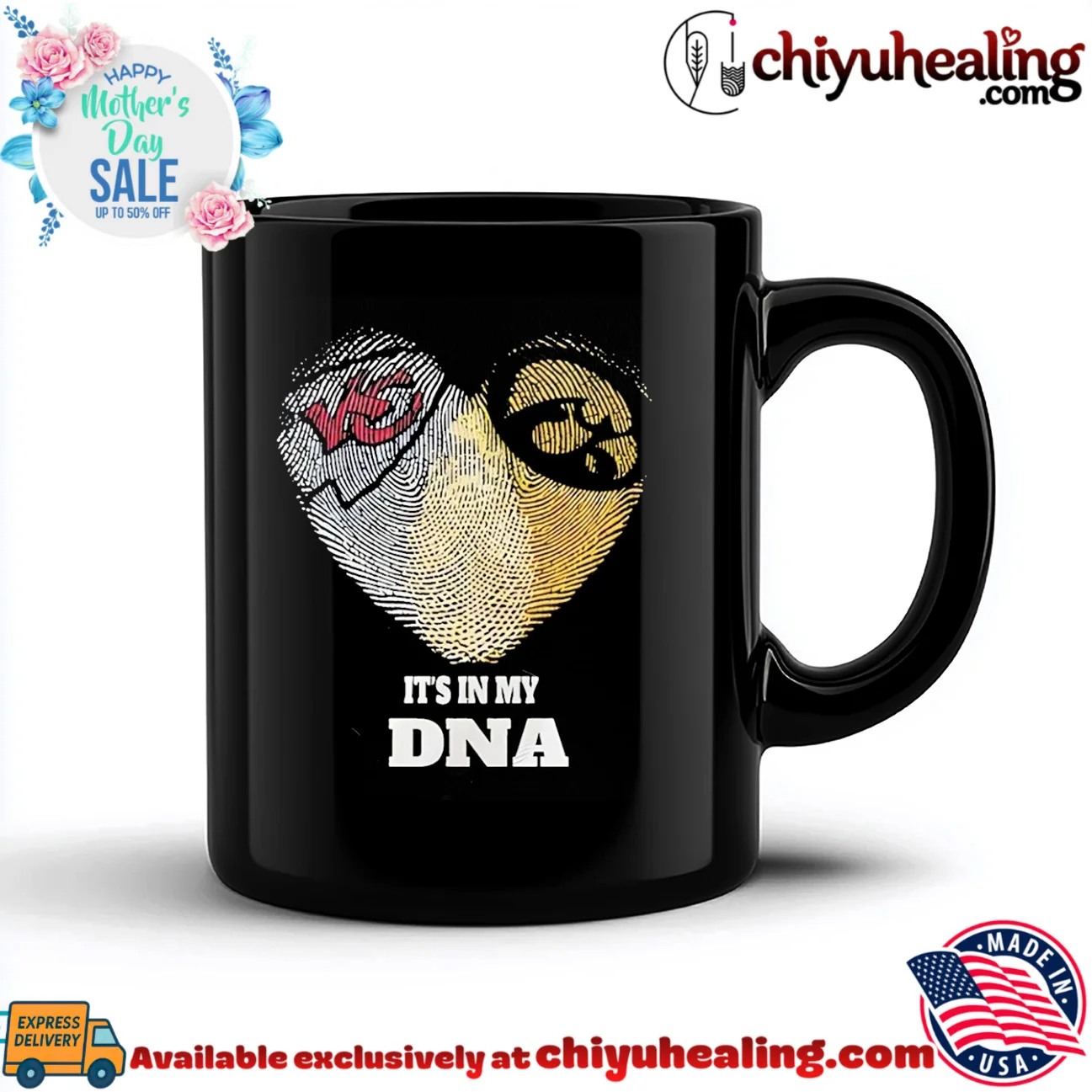 Kansas City Chiefs and Iowa Hawkeyes it's in my DNA shirt & hoodie Kansas City Chiefs and Iowa Hawkeyes it's in my DNA shirt & hoodie
