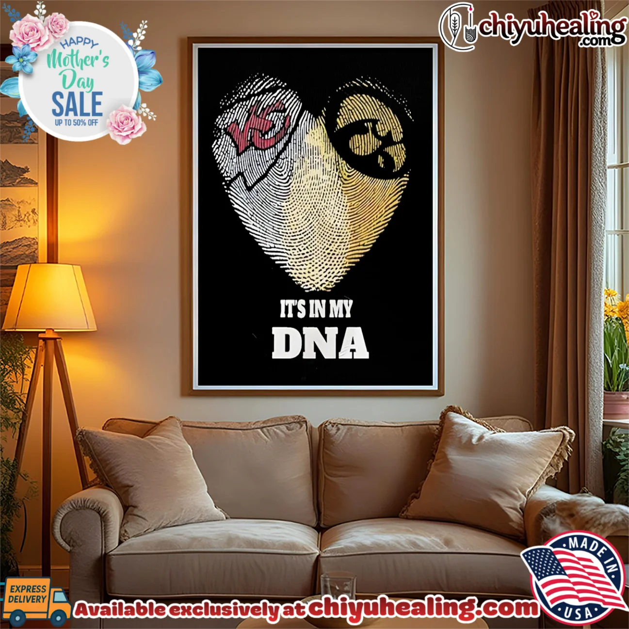 Kansas City Chiefs and Iowa Hawkeyes it's in my DNA shirt & hoodie Kansas City Chiefs and Iowa Hawkeyes it's in my DNA shirt & hoodie