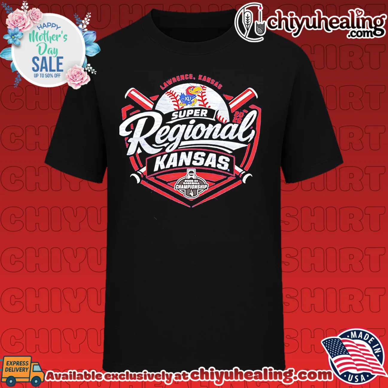 Kansas Jayhawks 2026 Super Regional logo