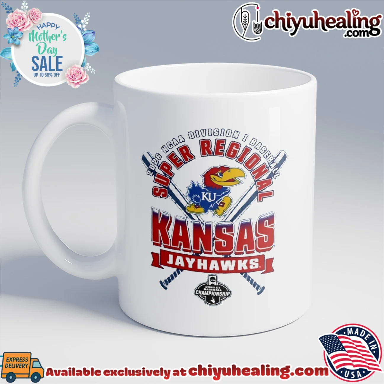 Kansas Jayhaws 2026 NCAA Division I Baseball Super Regionals authentic shirt & hoodie | IP Merchandise Kansas Jayhaws 2026 NCAA Division I Baseball Super Regionals