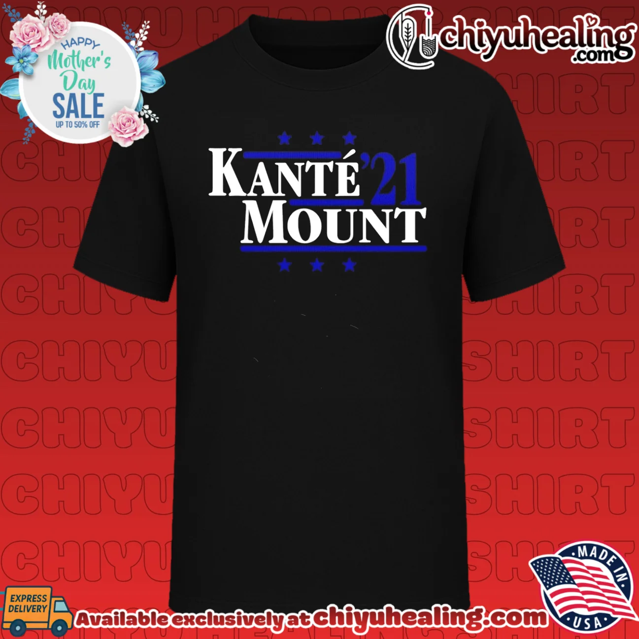 Kanté and Mount Chelsea '21 Champions League 2021 shirt & hoodie
