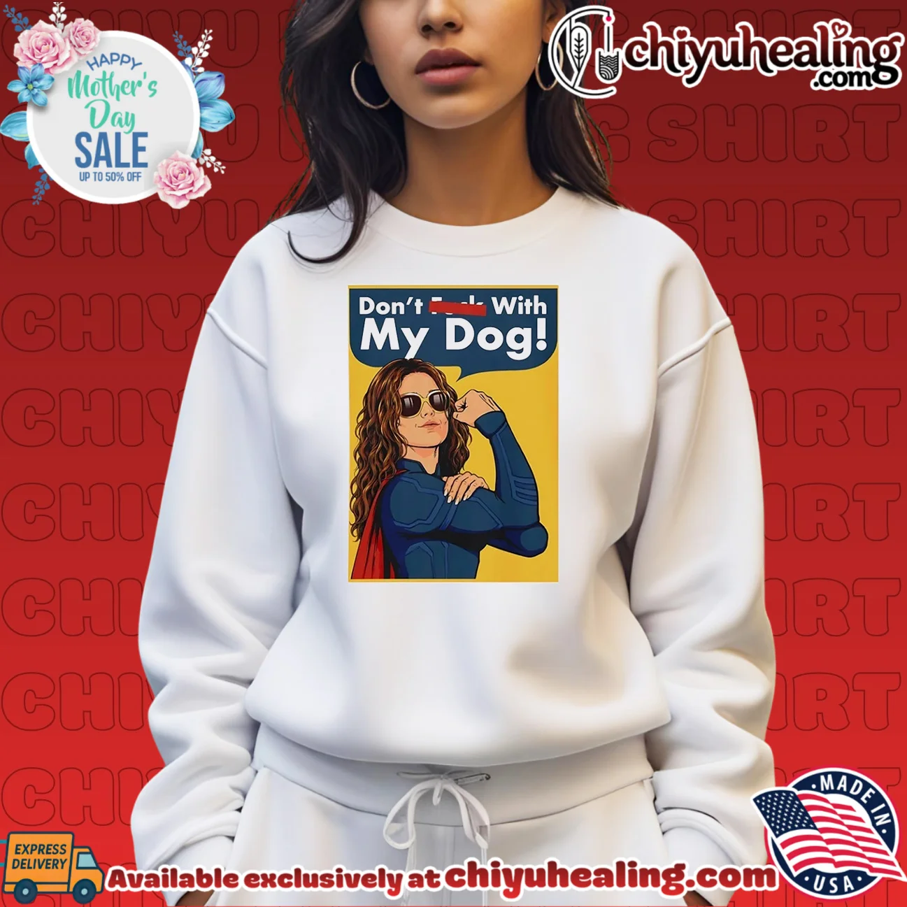 Kara the Riveter Don't Mess With My Dog shirt & hoodie Kara the Riveter Don't Mess With My Dog shirt & hoodie