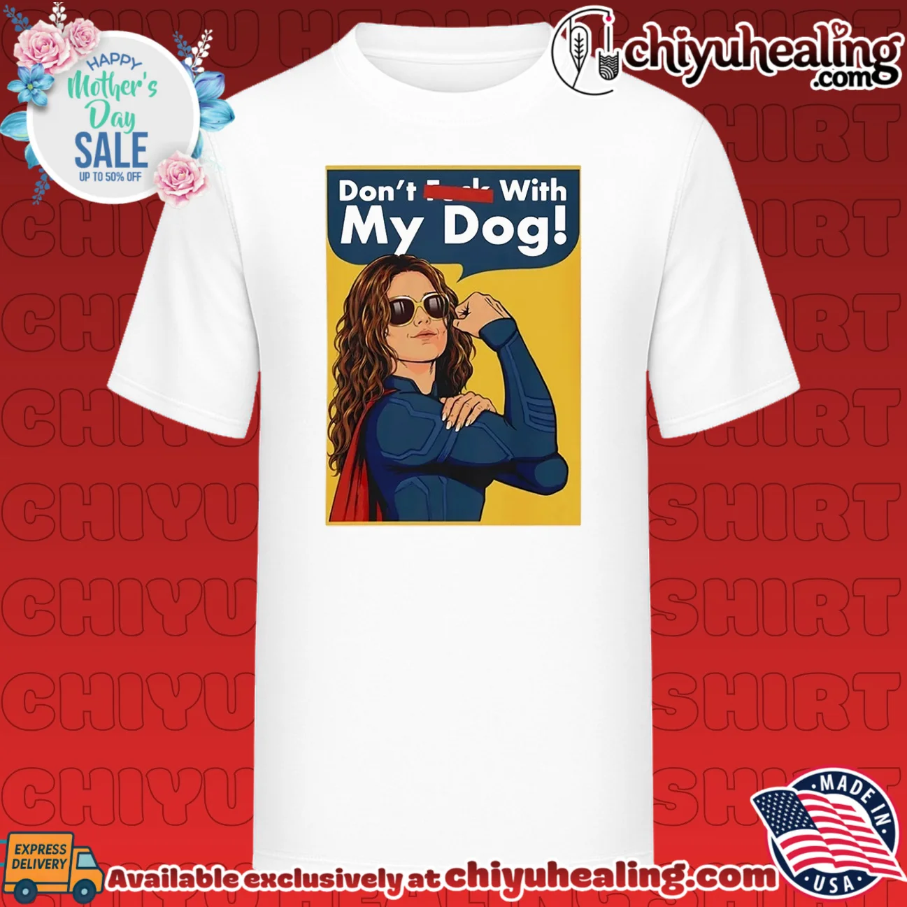 Kara the Riveter Don't Mess With My Dog shirt & hoodie