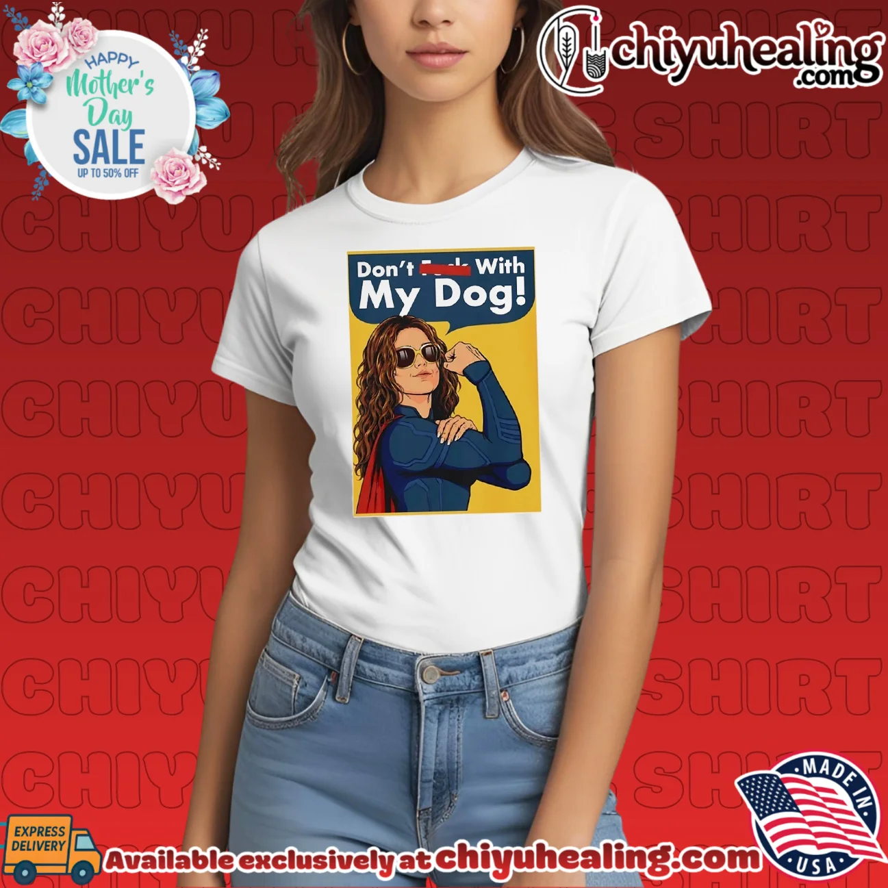 Kara the Riveter Don't Mess With My Dog shirt & hoodie Kara the Riveter Don't Mess With My Dog shirt & hoodie