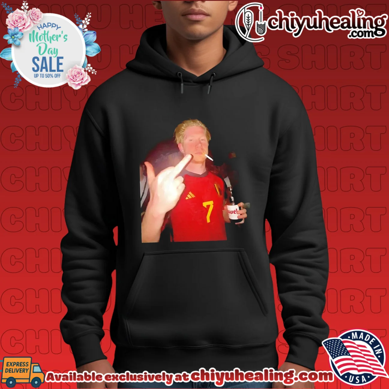 Kevin De Bruyne Belgium National Team KDB shirt & hoodie Kevin De Bruyne Belgium National Team KDB shirt & hoodie