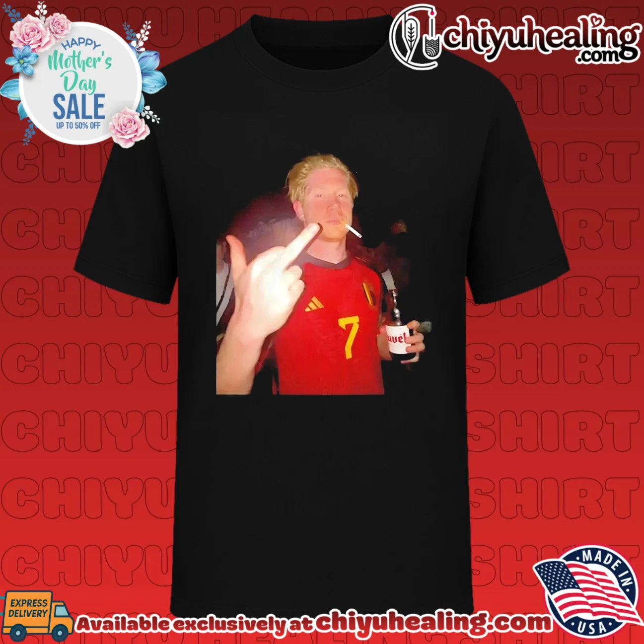 Kevin De Bruyne Belgium National Team KDB shirt & hoodie