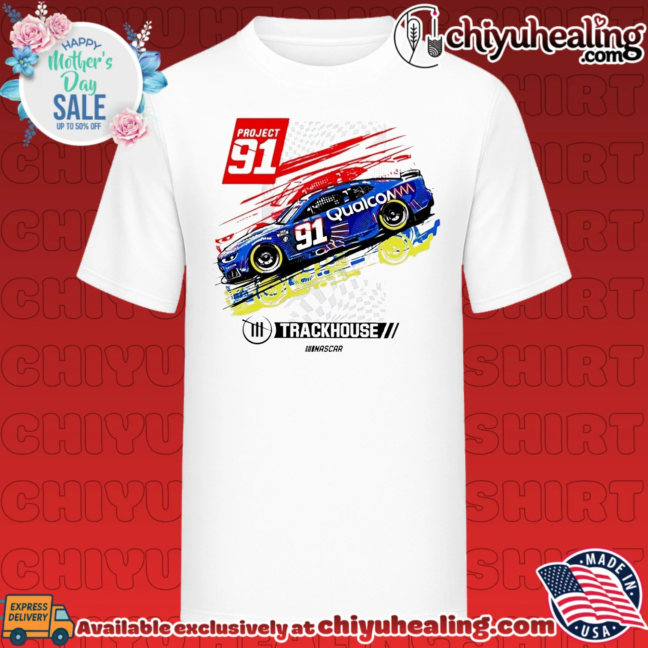 Kevin Magnussen Project 91 Trackhouse Racing NASCAR shirt & hoodie