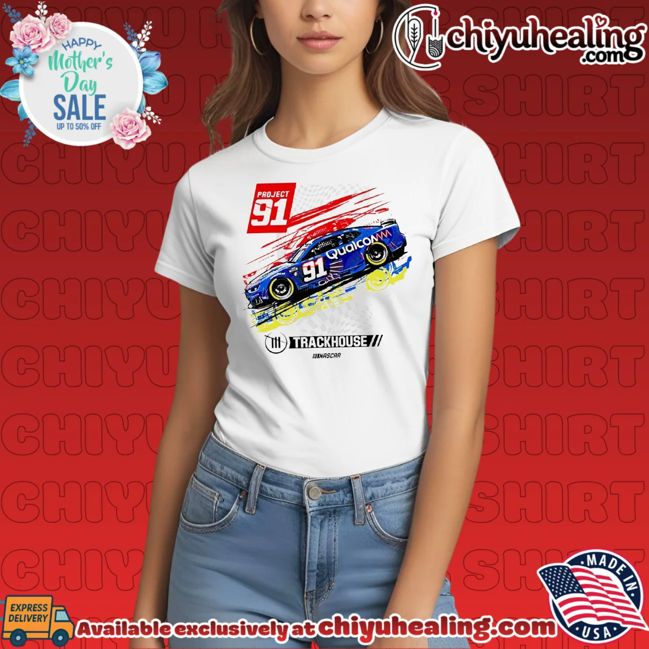 Kevin Magnussen Project 91 Trackhouse Racing NASCAR shirt & hoodie Kevin Magnussen Project 91 Trackhouse Racing NASCAR shirt & hoodie