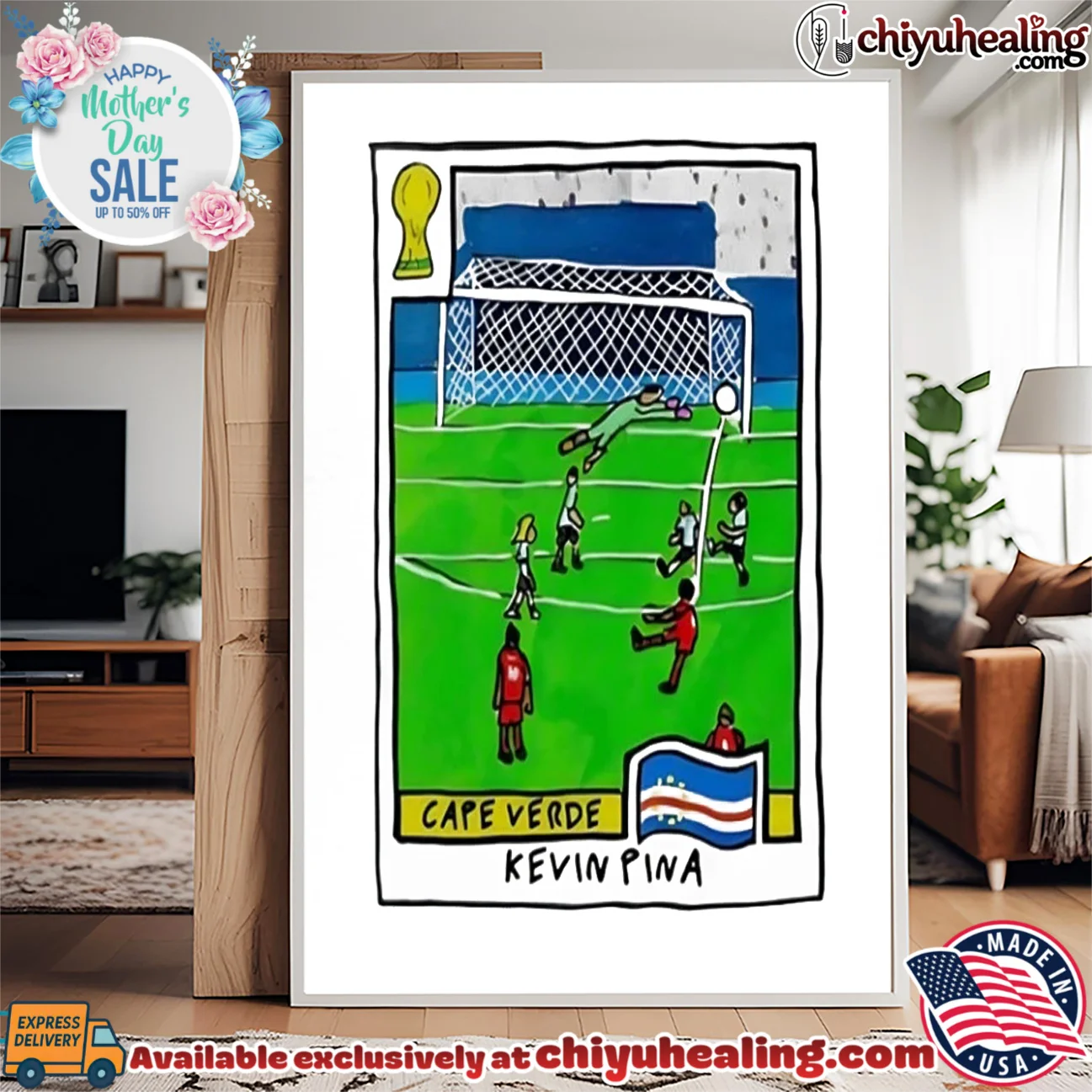 Kevin Pina Cape Verde Soccer Trading Card shirt & hoodie Kevin Pina Cape Verde Soccer Trading Card shirt & hoodie