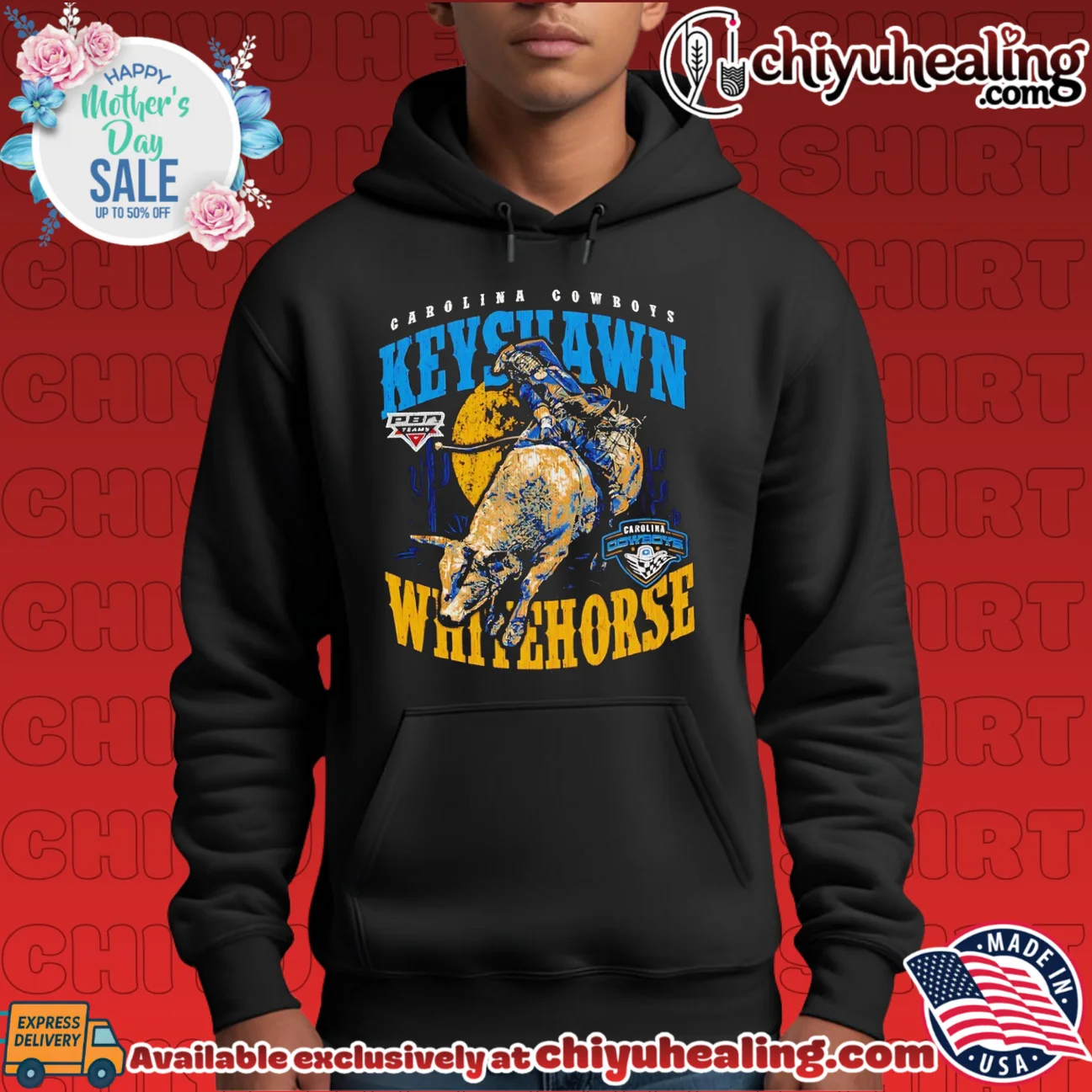 Keyshawn Whitehorse PBR Carolina Cowboys epic shirt & hoodie - Ultimate Tribute Merch Keyshawn Whitehorse PBR Carolina Cowboys epic shirt & hoodie - Ultimate Tribute Merch