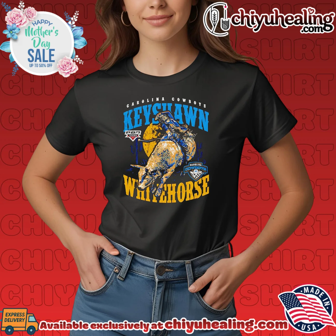 Keyshawn Whitehorse PBR Carolina Cowboys epic shirt & hoodie - Ultimate Tribute Merch Keyshawn Whitehorse PBR Carolina Cowboys epic shirt & hoodie - Ultimate Tribute Merch