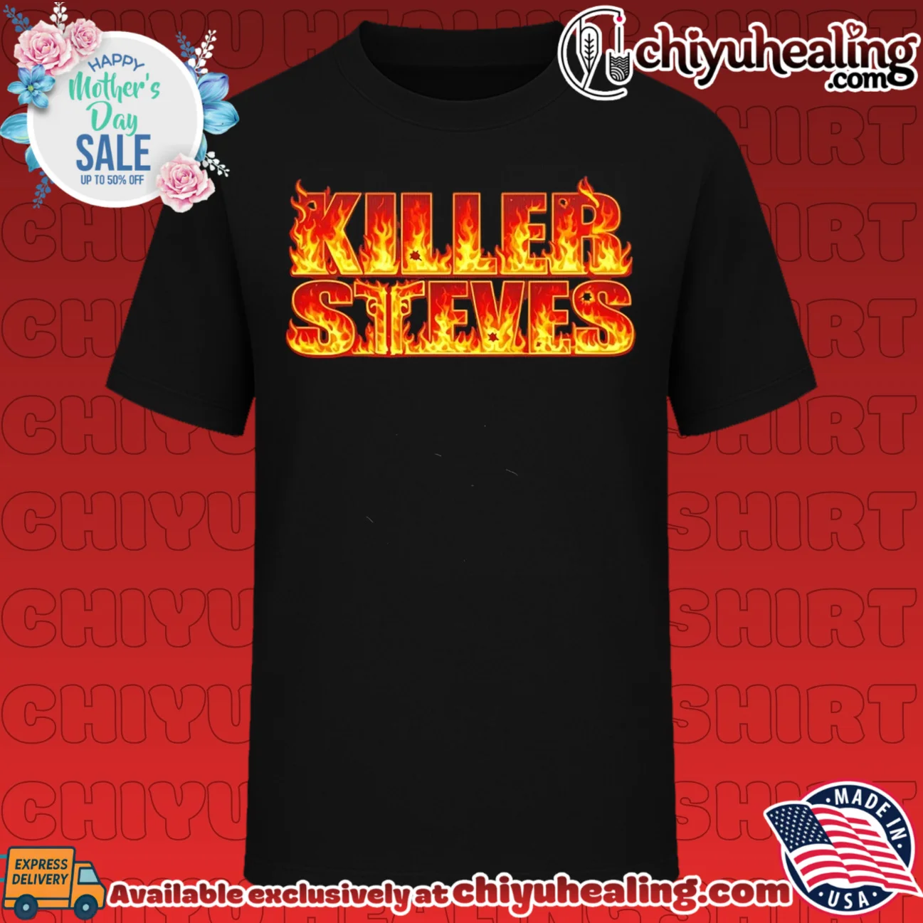 Killer Steves Kruz flame graphic shirt & hoodie