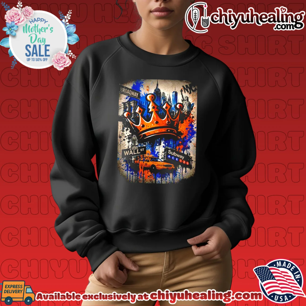 King of New Yowk graffiti style epic shirt & hoodie | 2026 Edition Drop King of New Yowk graffiti style