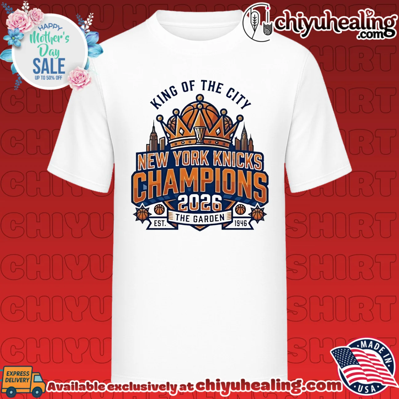 King of the City New York Knicks Champions 2026 est 1946 shirt & hoodie