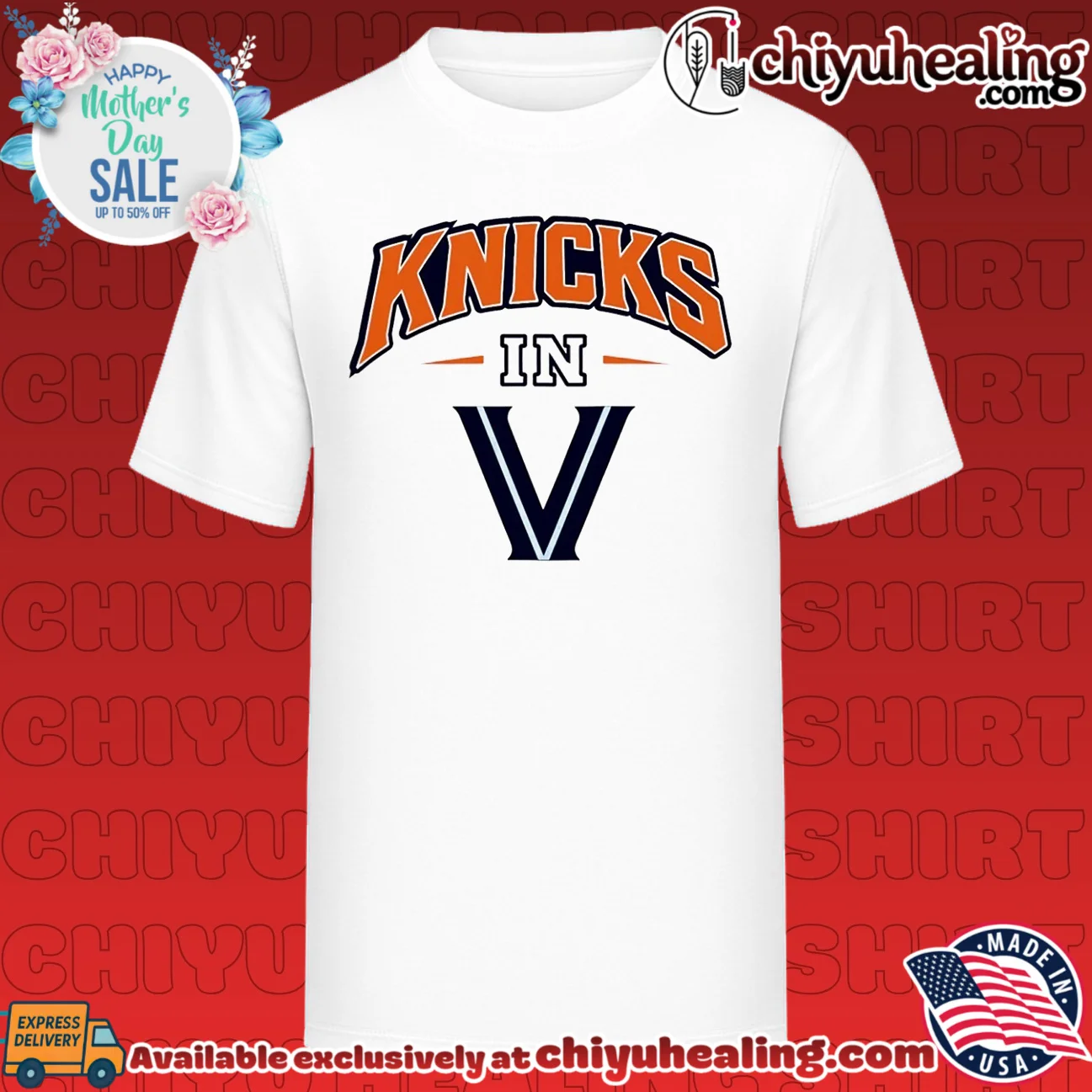 Knicks in 5 V Logo Champions