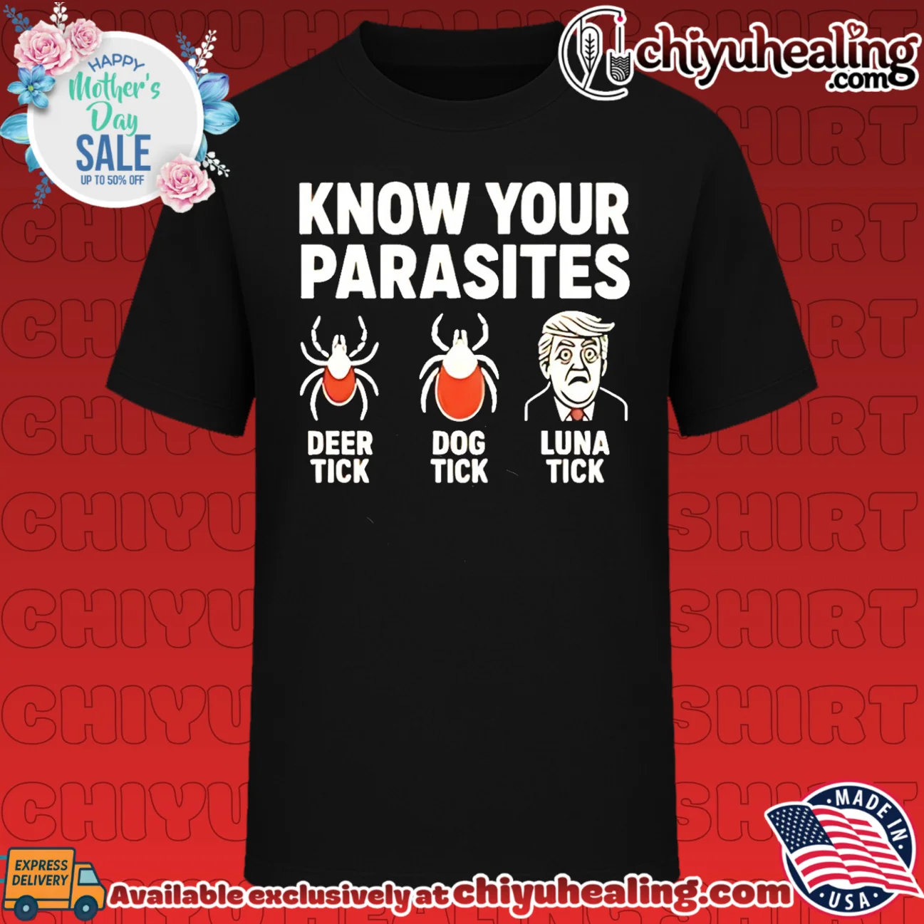 Know your parasites deer tick dog tick luna tick