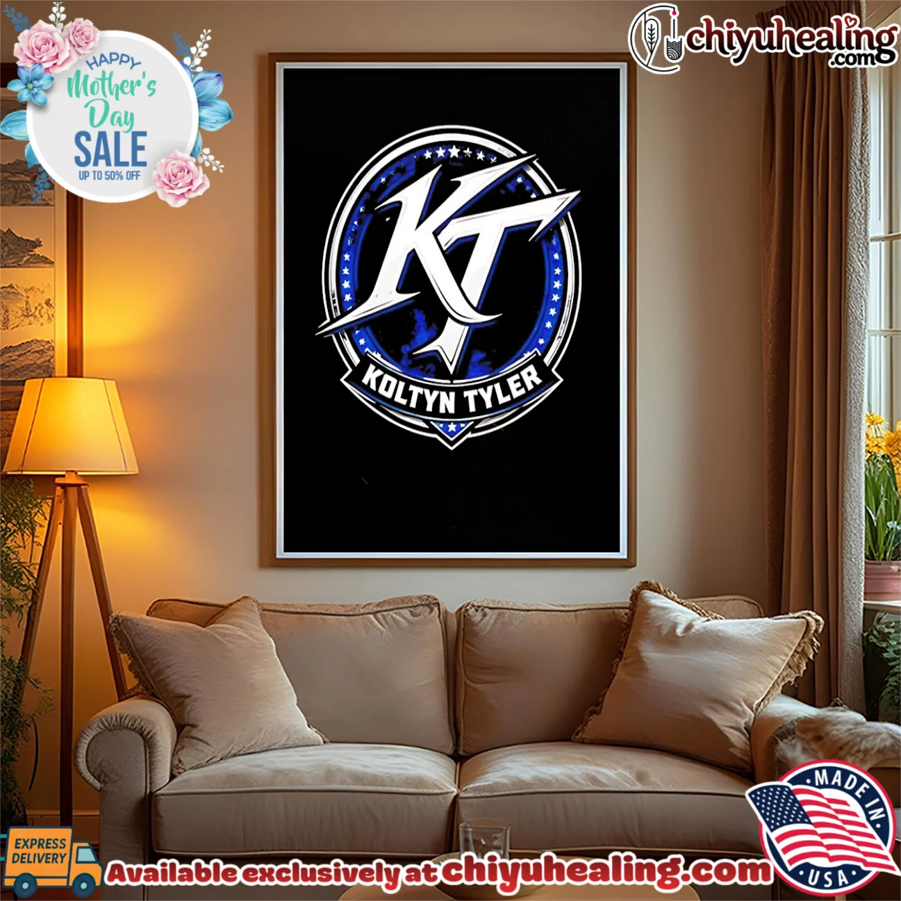 Koltyn Tyler KT logo essential shirt & hoodie | Collector Series Koltyn Tyler KT logo