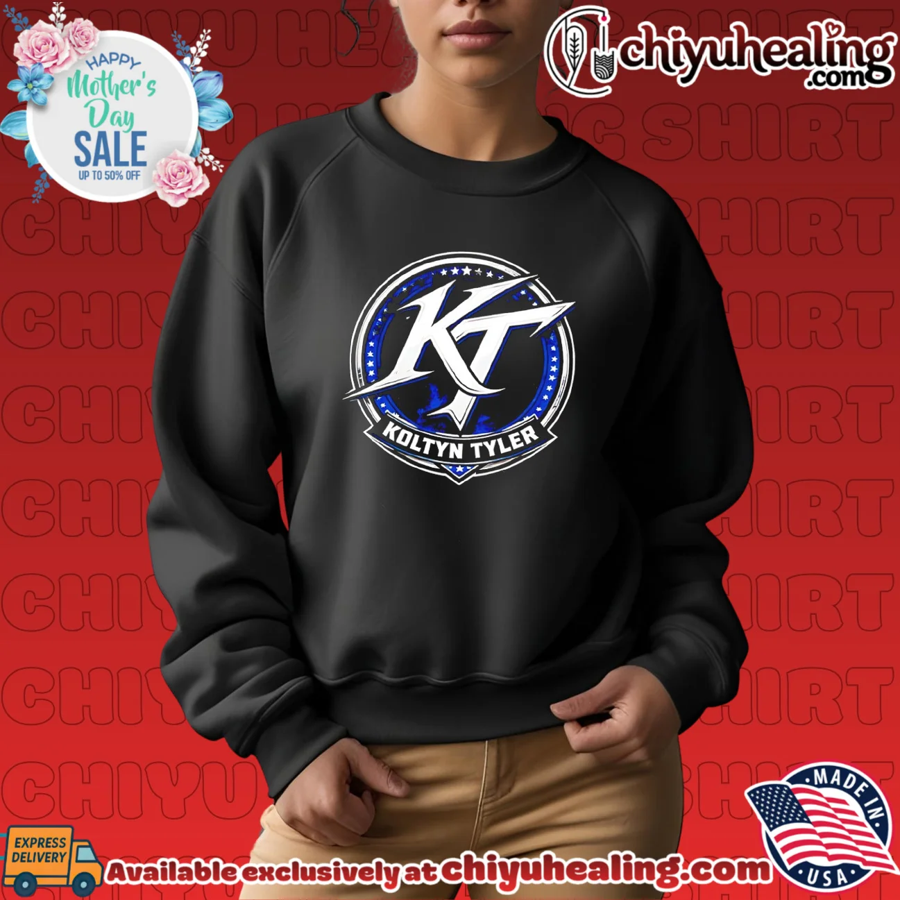 Koltyn Tyler KT logo essential shirt & hoodie | Collector Series Koltyn Tyler KT logo
