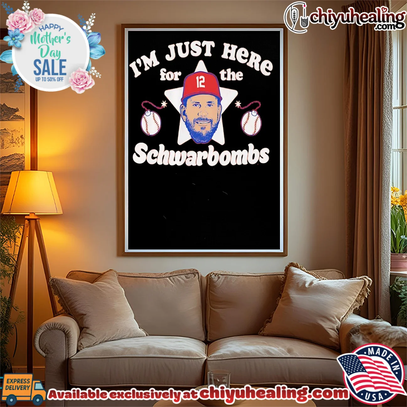 Kyle Schwarber Philadelphia Phillies I'm Just Here for the Schwarbombs shirt & hoodie Kyle Schwarber Philadelphia Phillies I'm Just Here for the Schwarbombs shirt & hoodie