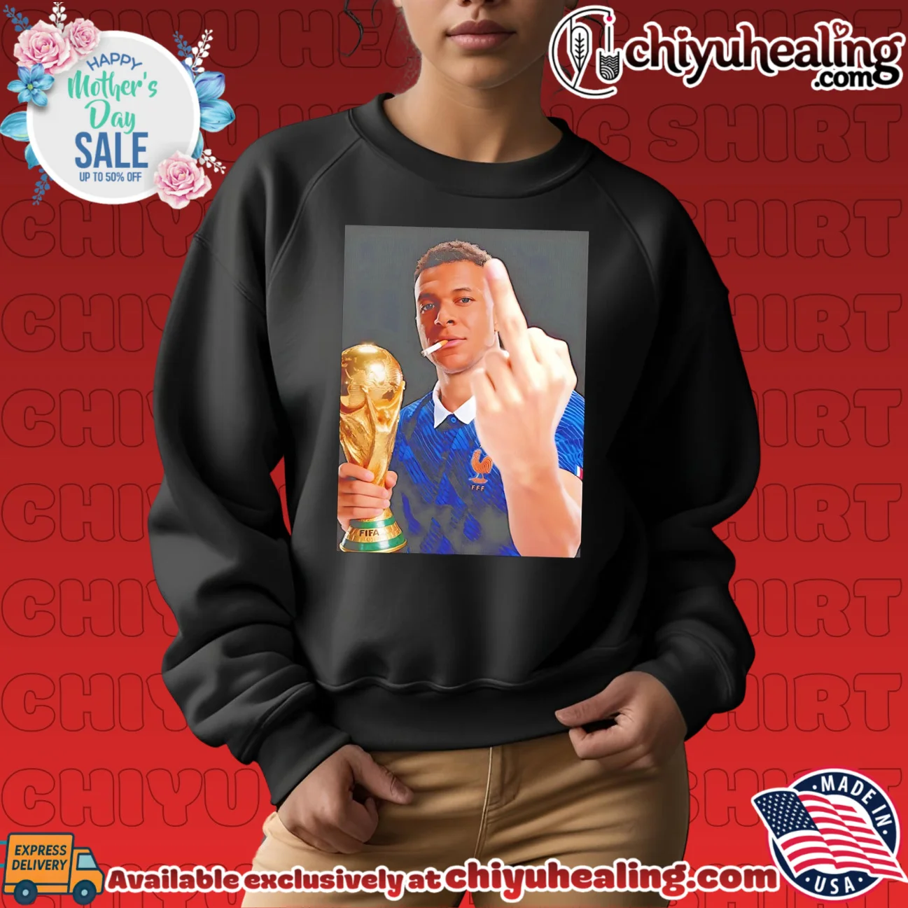 Kylian Mbappe smoking middle finger 2026 World Cup shirt & hoodie Kylian Mbappe smoking middle finger 2026 World Cup shirt & hoodie