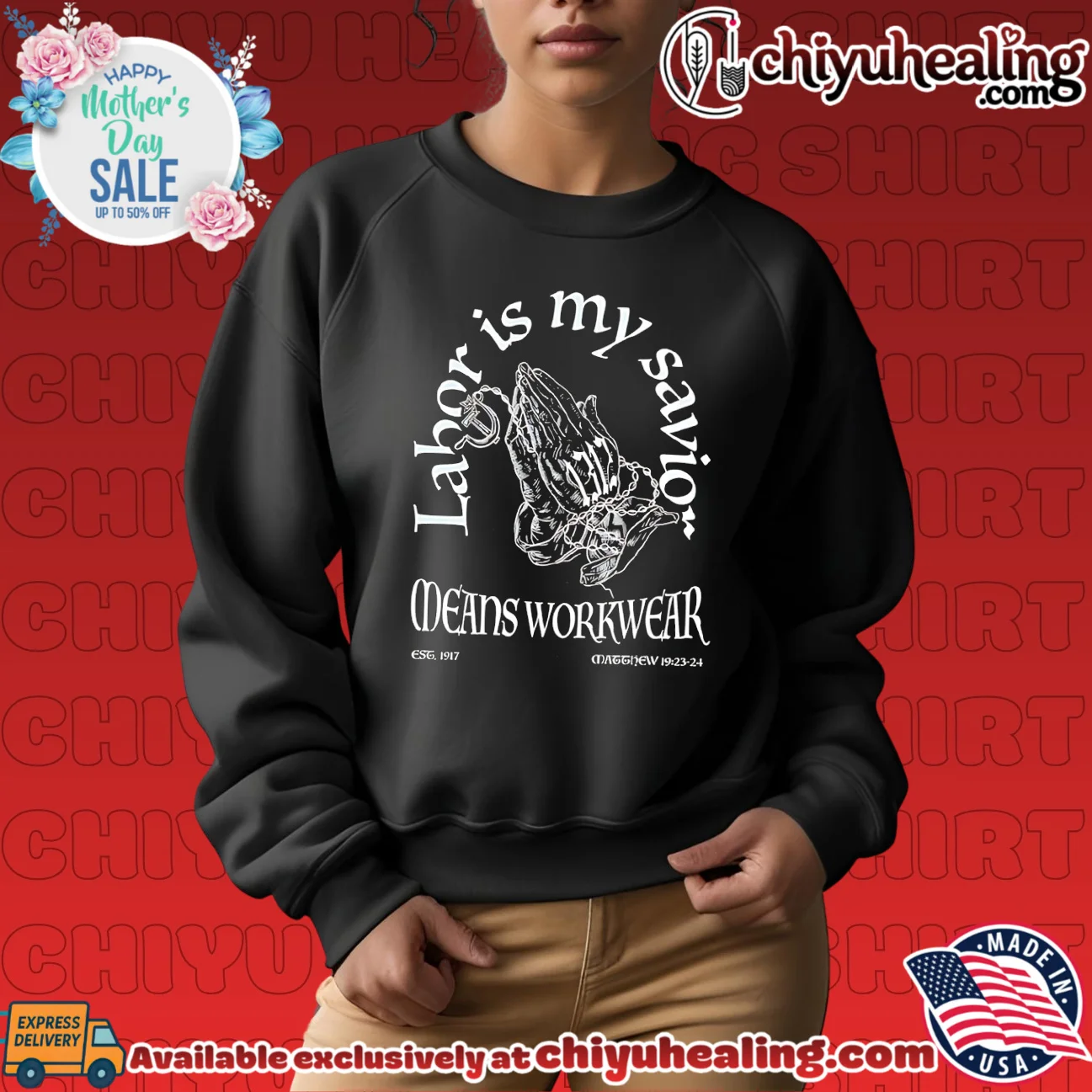Labor is my savior shirt epic shirt & hoodie | Aesthetic Apparel Labor is my savior shirt