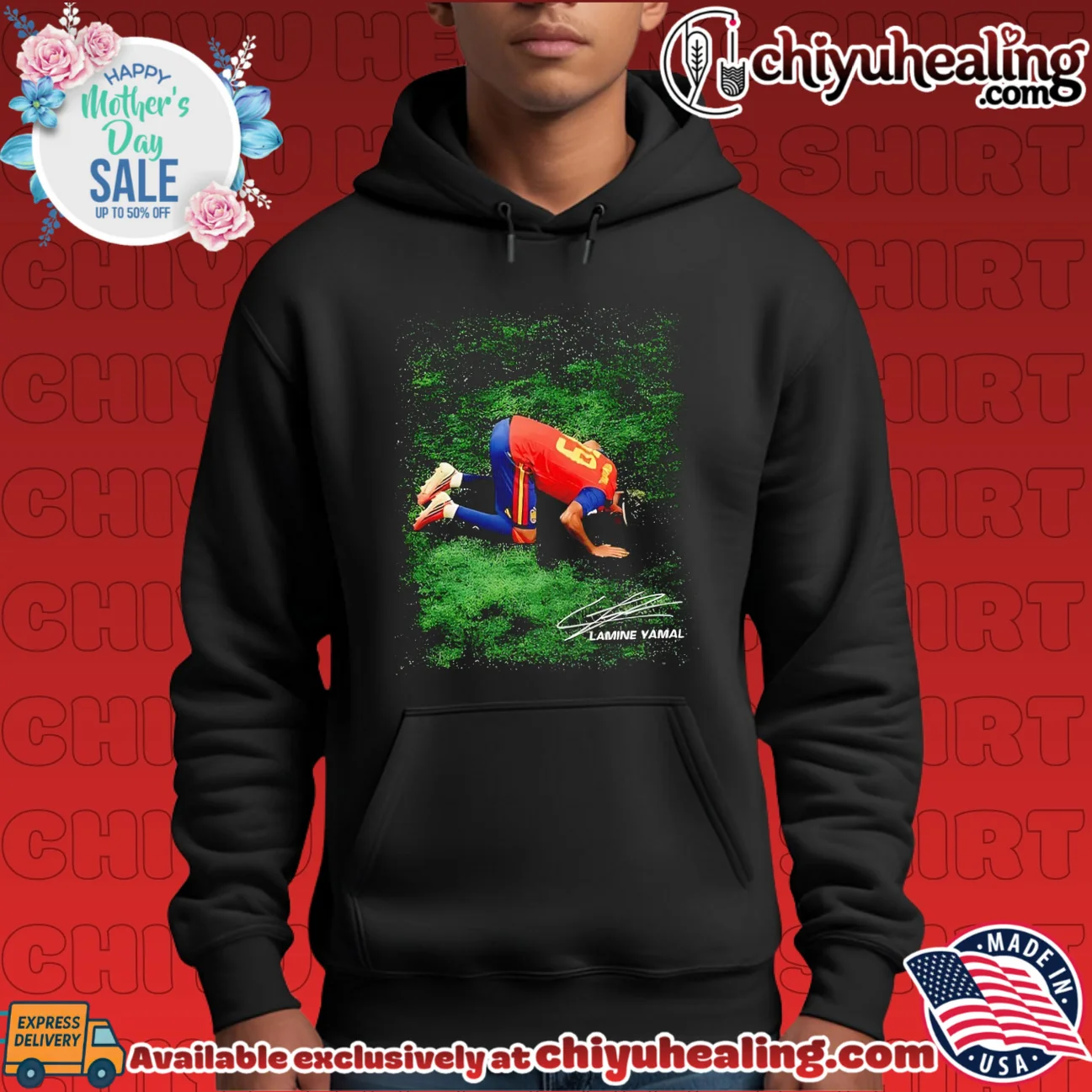 Lamine Yamal performing sujud shirt & hoodie Lamine Yamal performing sujud shirt & hoodie
