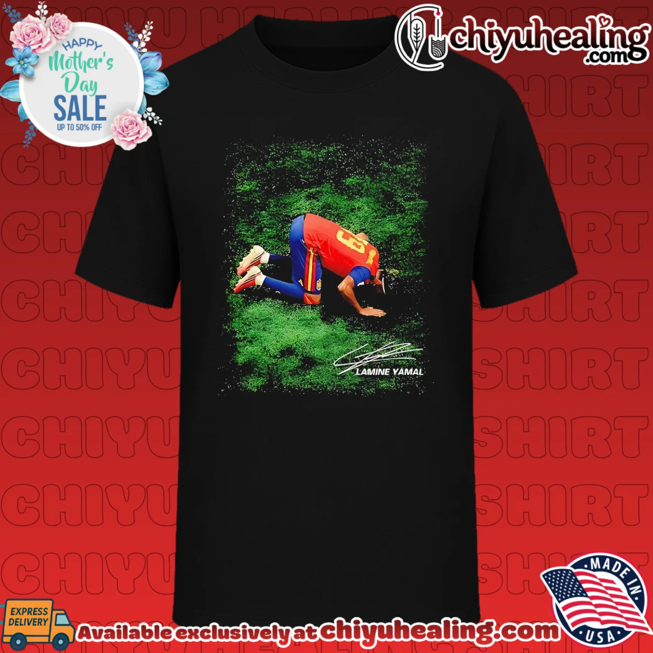Lamine Yamal performing sujud shirt & hoodie