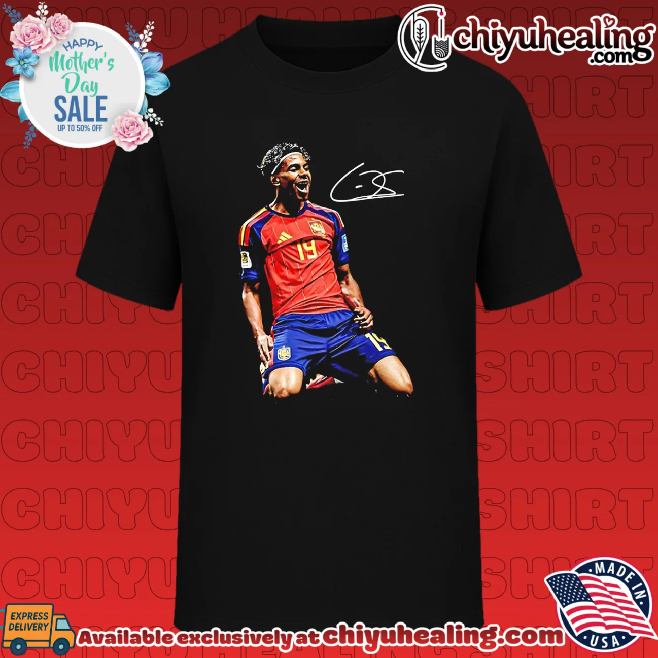 Lamine Yamal Spain National Football Team Portrait shirt & hoodie