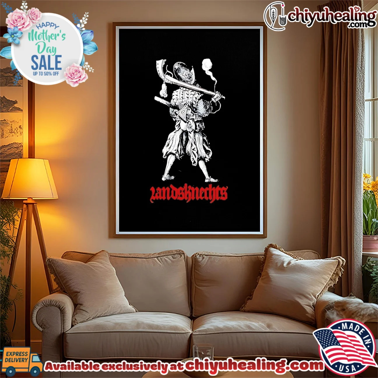 Landsknecht and Death mercenary soldier graphic shirt elite shirt & hoodie - The Fan Collection Landsknecht and Death mercenary soldier graphic shirt