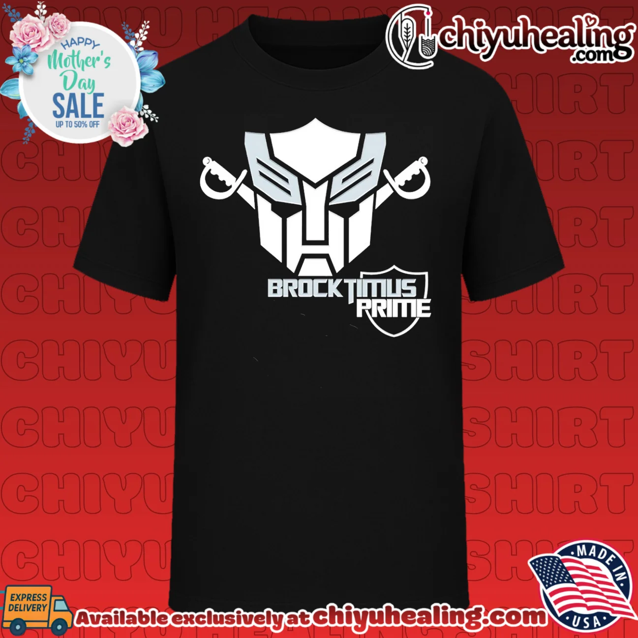 Las Vegas Raiders Brock Optimus Prime