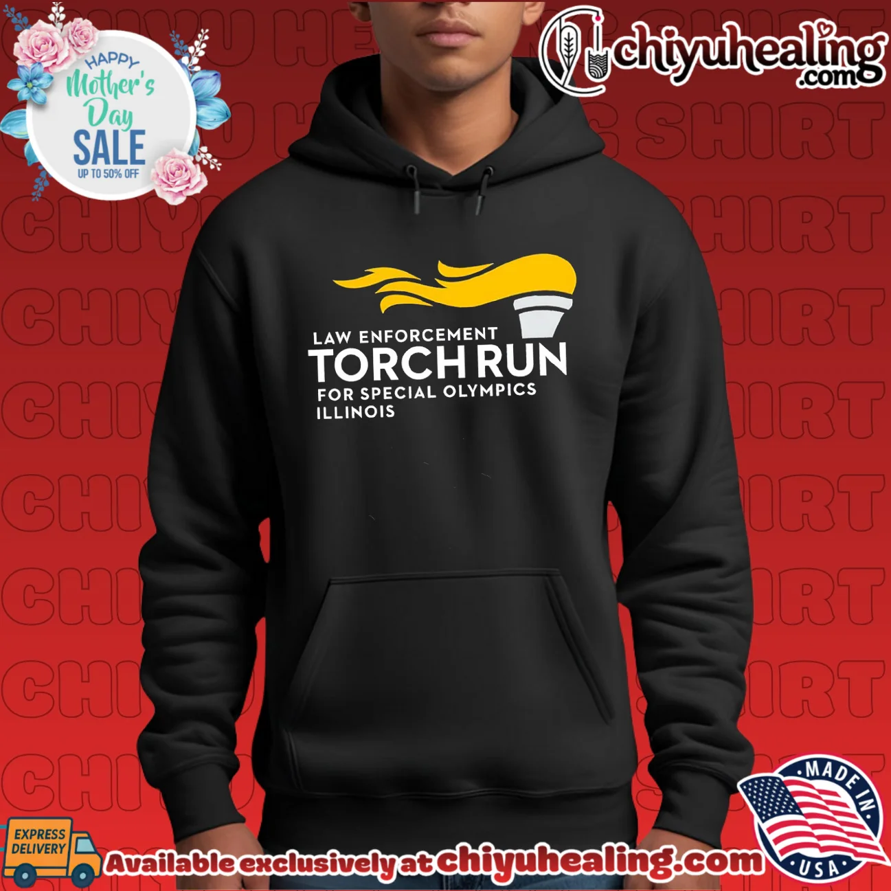 Law enforcement Torch Run for special Olympics Illinois shirt limited shirt & hoodie | Modern Street Style Law enforcement Torch Run for special Olympics Illinois shirt limited shirt & hoodie | Modern Street Style