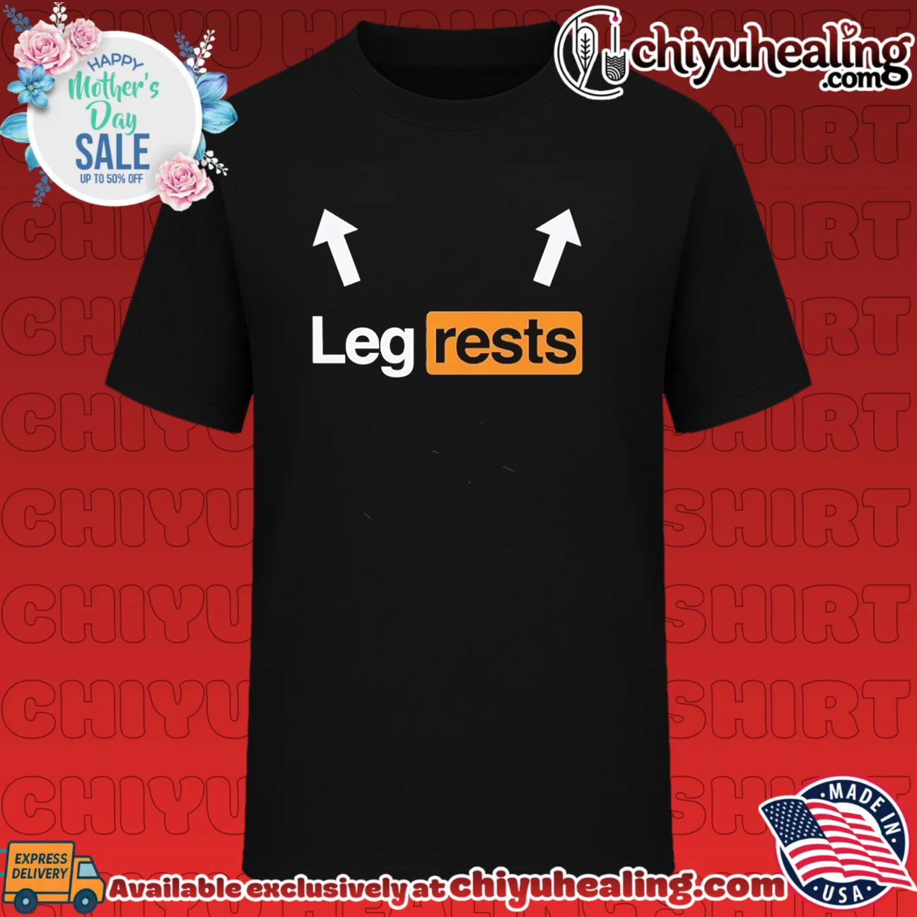 Leg Rests funny humor parody legs rest shirt & hoodie