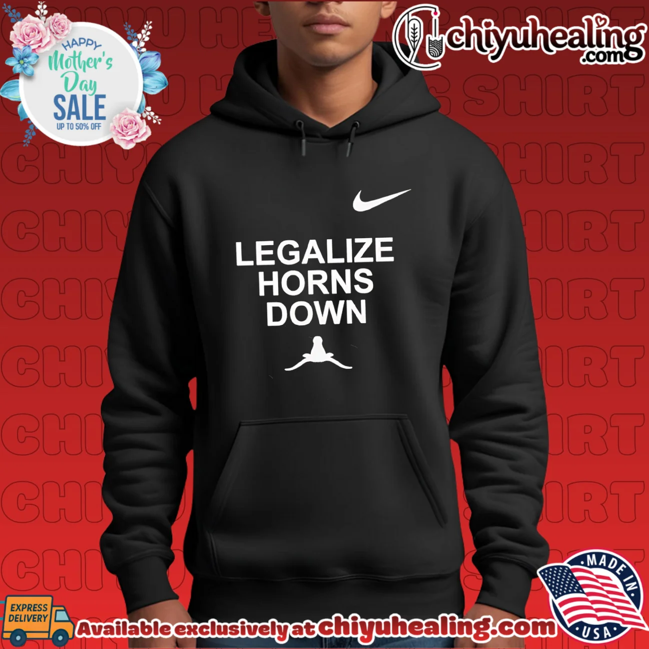 Legalize Horns Down Funny College Football timeless shirt & hoodie - Everyday Fit Legalize Horns Down Funny College Football timeless shirt & hoodie - Everyday Fit