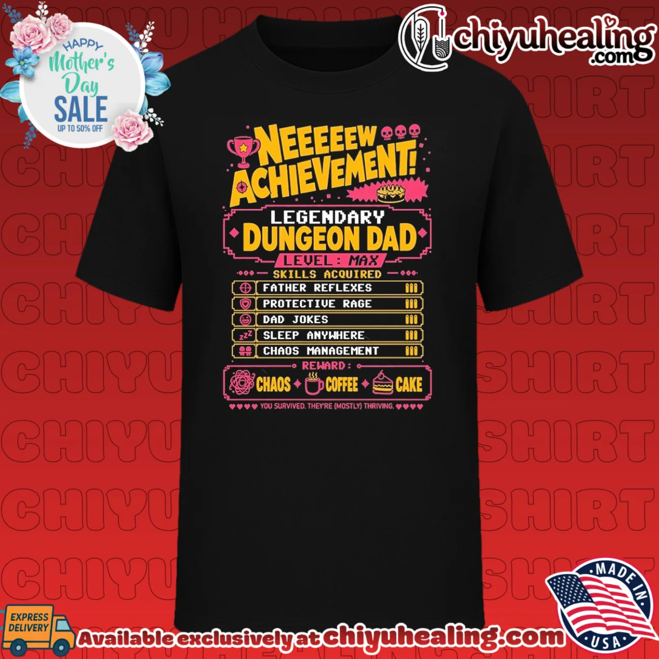 Legendary Dungeon Dad New Achievement Father's Day