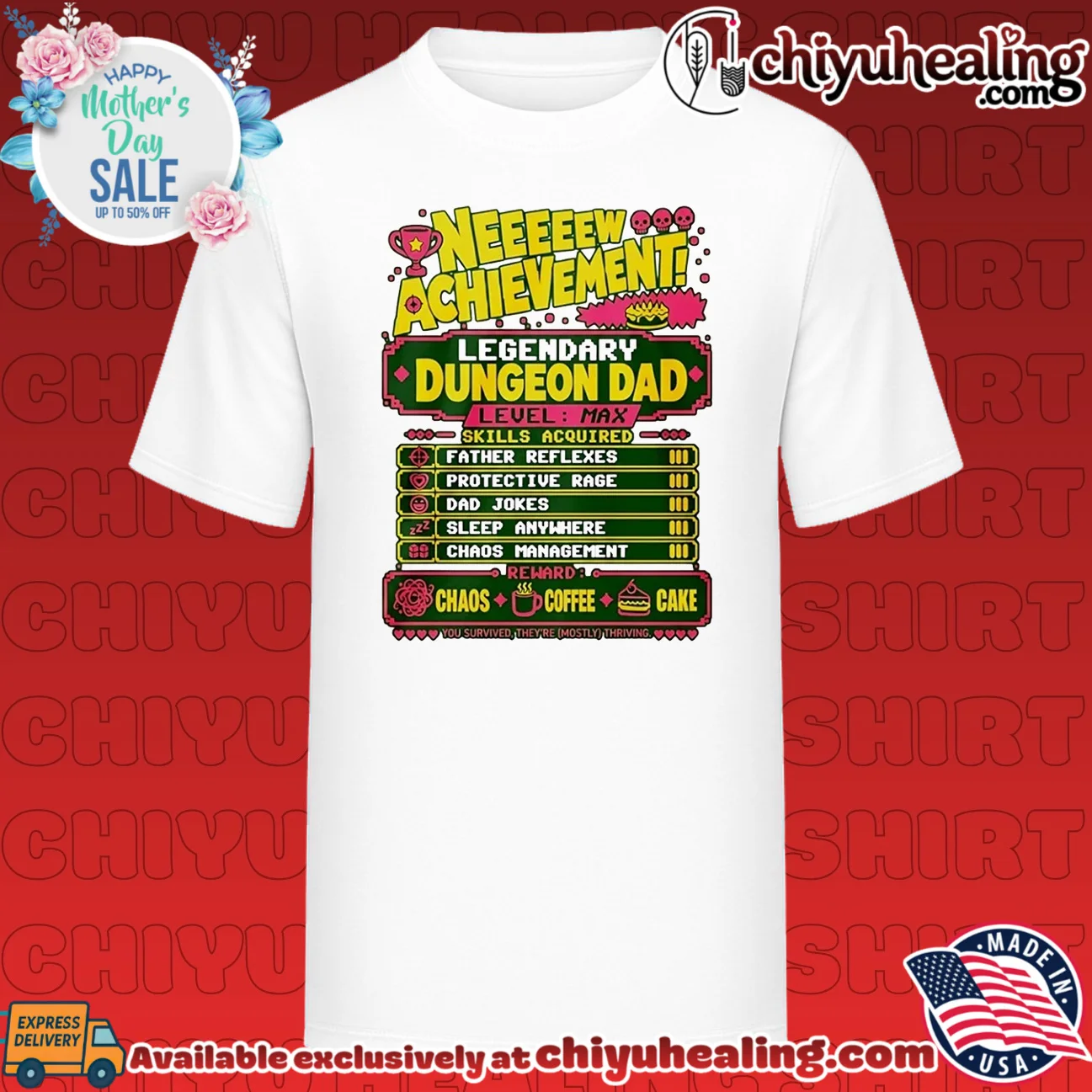 Legendary Dungeon Dad New Achievement Fathers Day