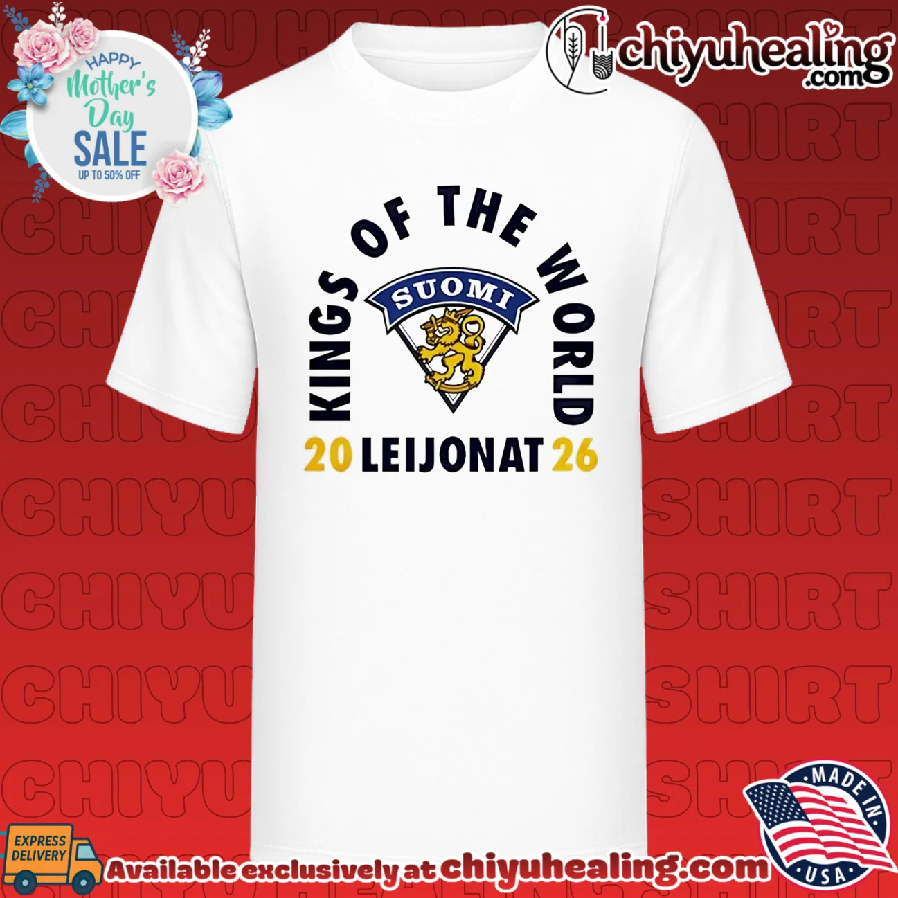Leijonat x King Of The World Champions 2026 logo