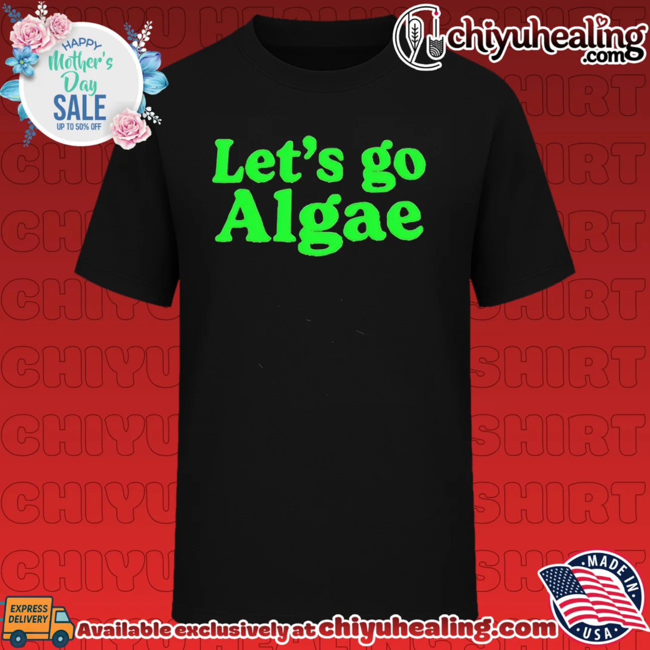 Lets Go Algae shirt & hoodie