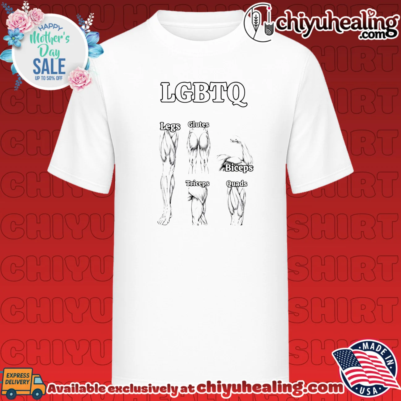 LGBTQ Legs Glutes Biceps Triceps Quads