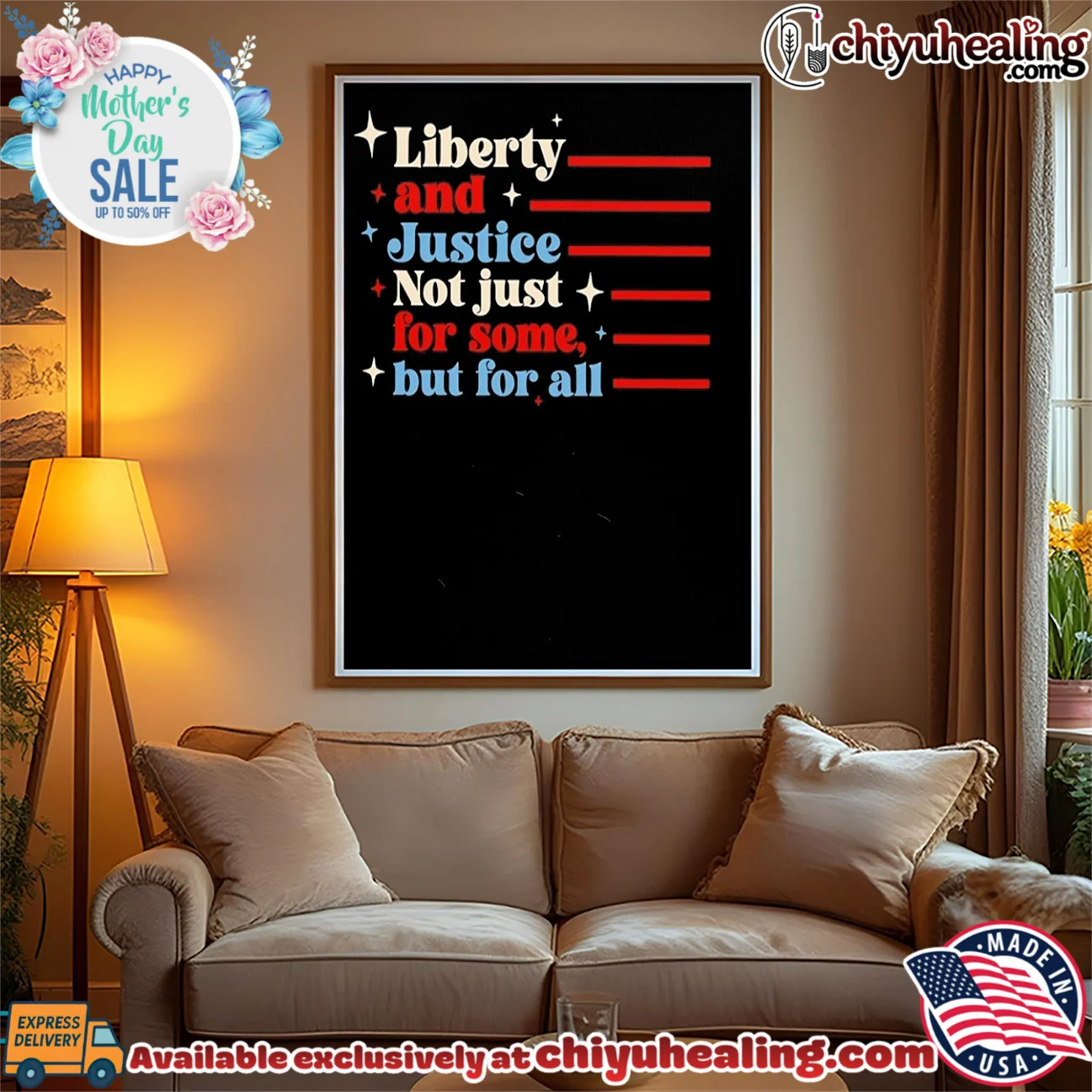 Liberty and justice not just for some but for all custom shirt & hoodie | 2026 Edition Drop Liberty and justice not just for some but for all