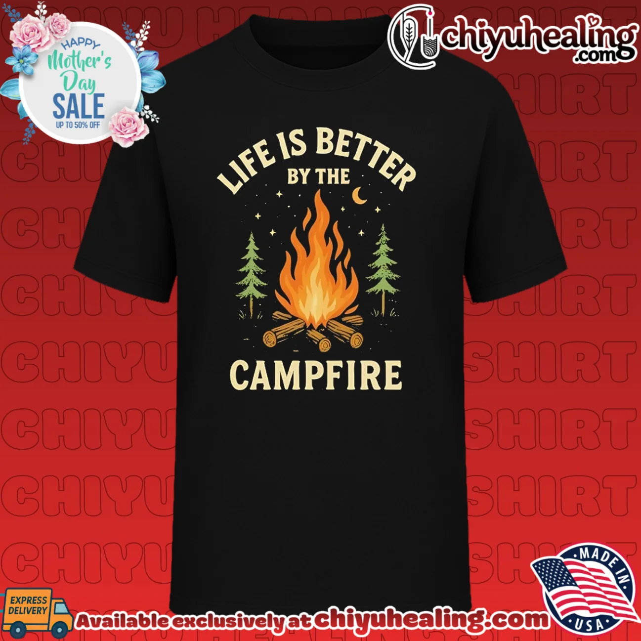 Life is better by the campfire vintage shirt & hoodie