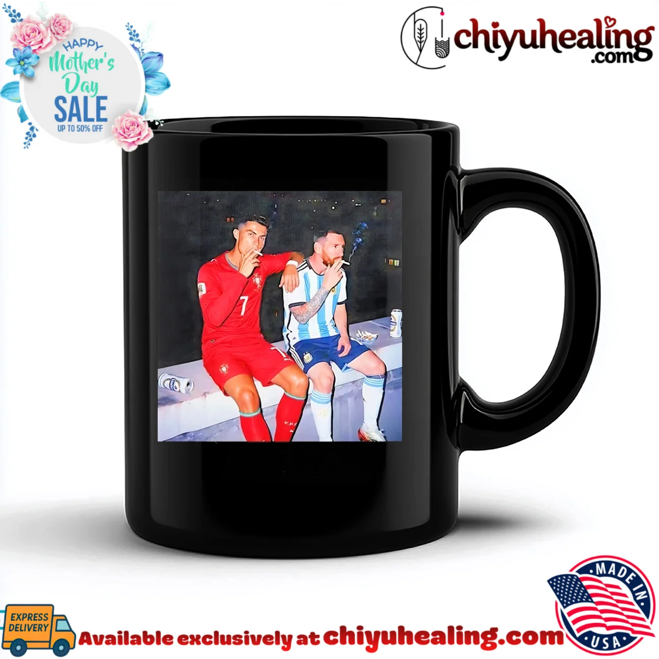 Lionel Messi and Cristiano Ronaldo smoking shirt & hoodie Lionel Messi and Cristiano Ronaldo smoking shirt & hoodie