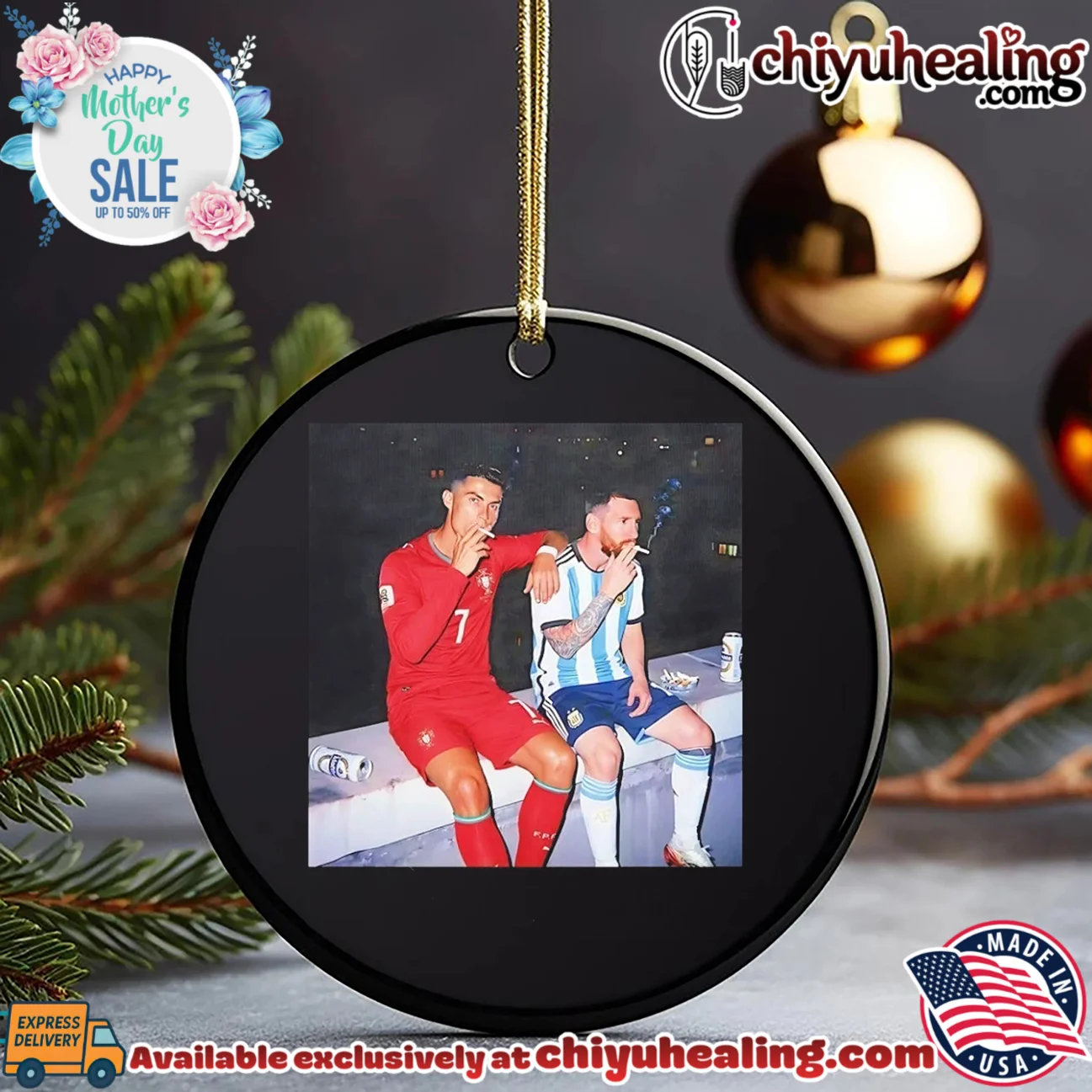 Lionel Messi and Cristiano Ronaldo smoking shirt & hoodie Lionel Messi and Cristiano Ronaldo smoking shirt & hoodie