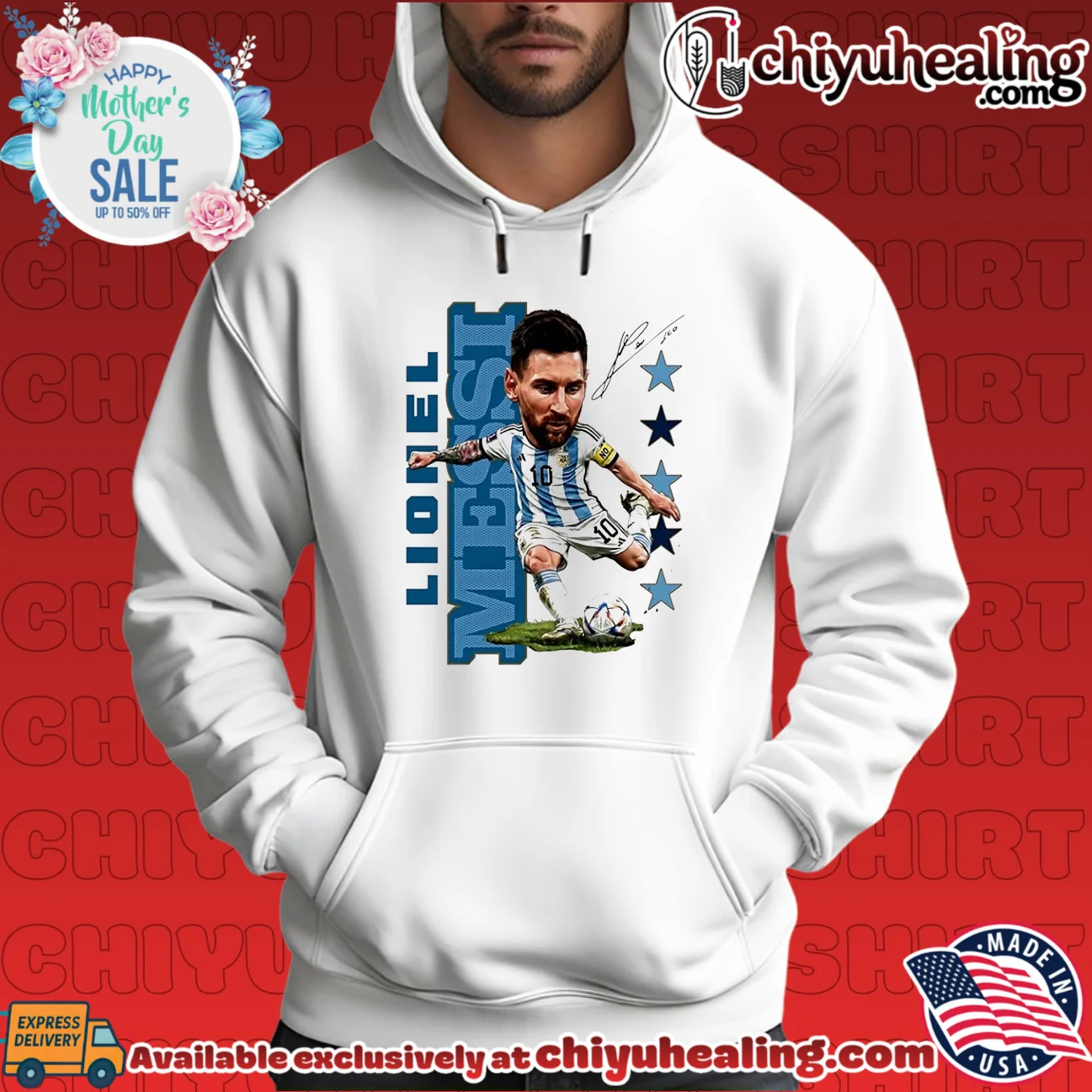 Lionel Messi Argentina national football team caricature shirt & hoodie Lionel Messi Argentina national football team caricature shirt & hoodie