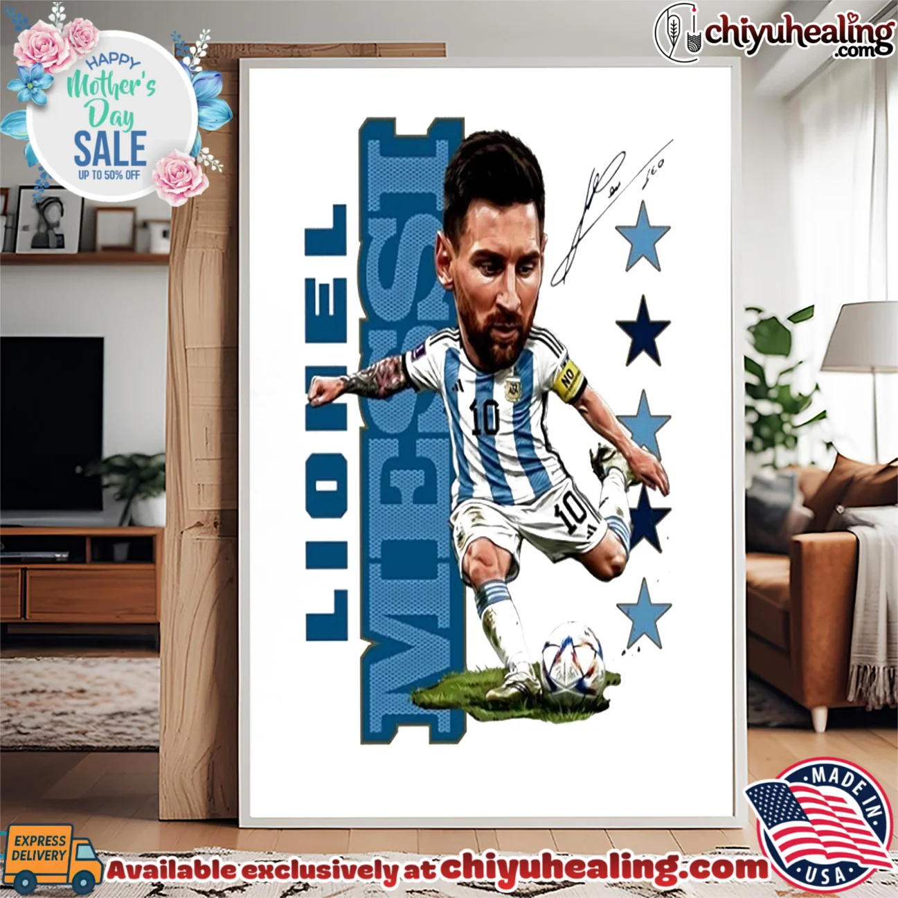 Lionel Messi Argentina national football team caricature shirt & hoodie Lionel Messi Argentina national football team caricature