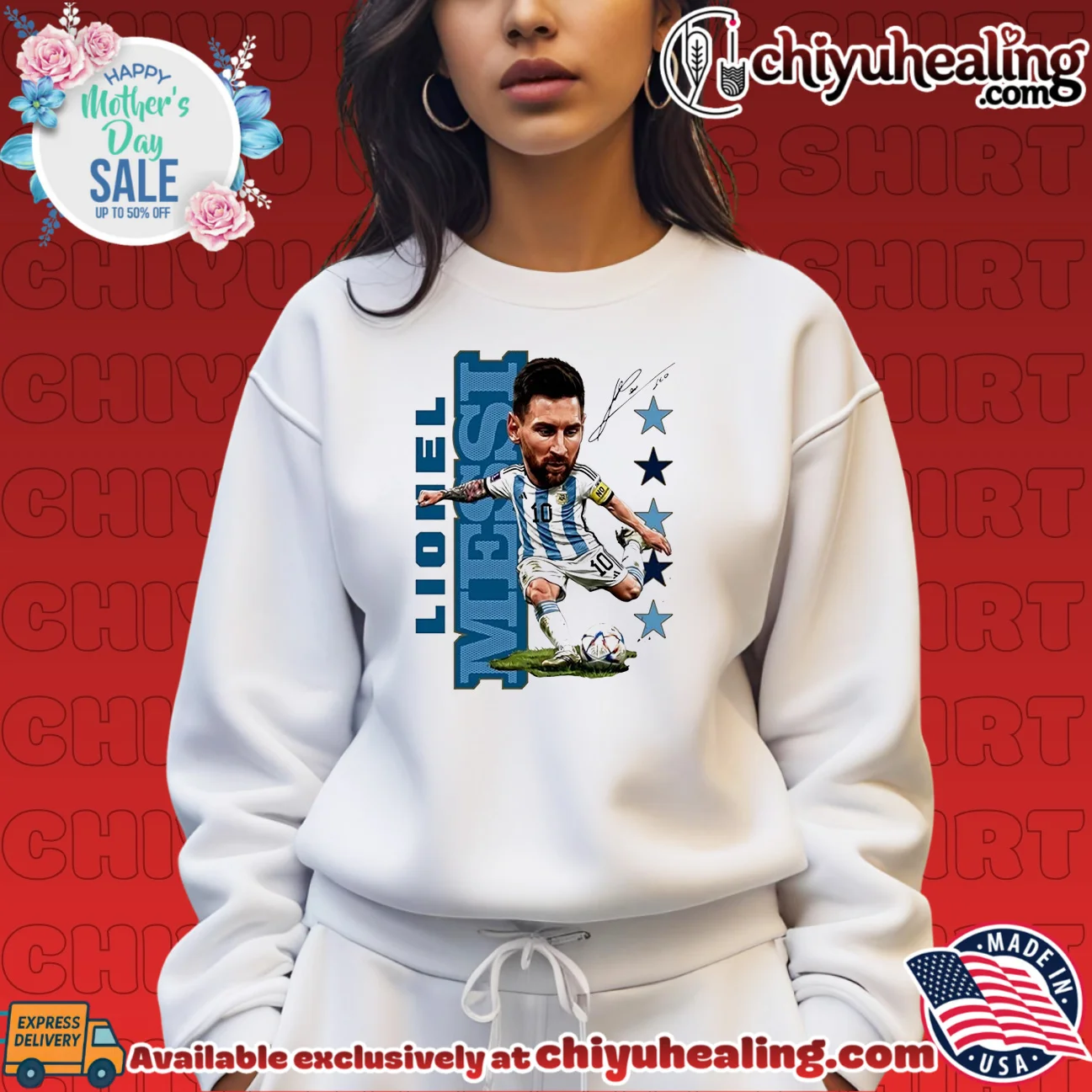 Lionel Messi Argentina national football team caricature shirt & hoodie Lionel Messi Argentina national football team caricature