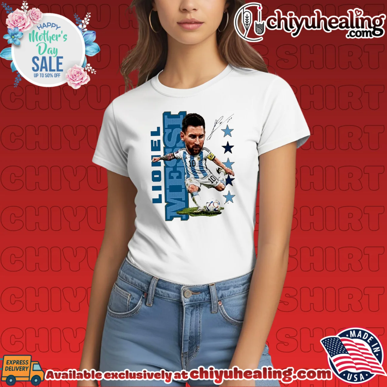 Lionel Messi Argentina national football team caricature shirt & hoodie Lionel Messi Argentina national football team caricature