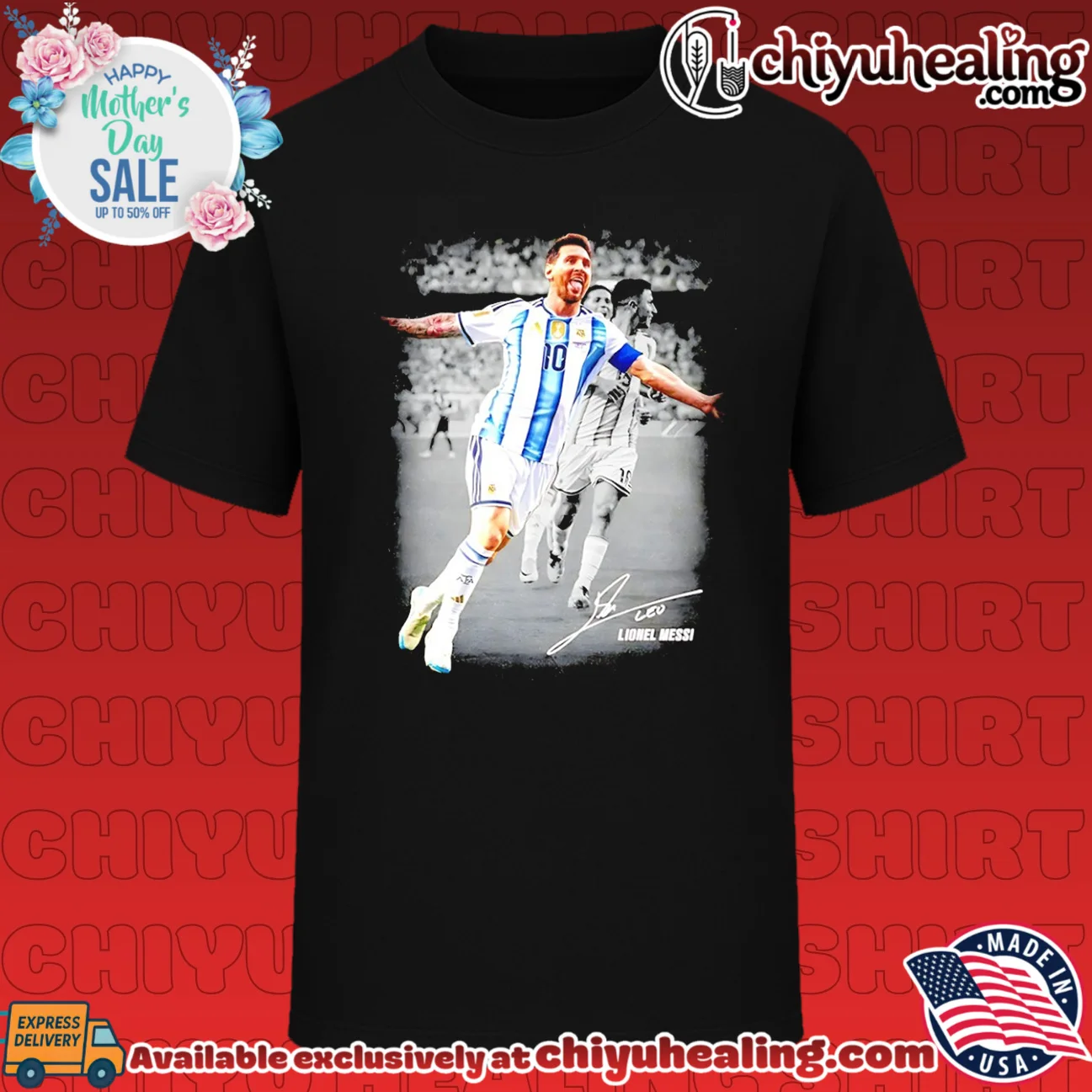 Lionel Messi Argentina National Team Legend signature