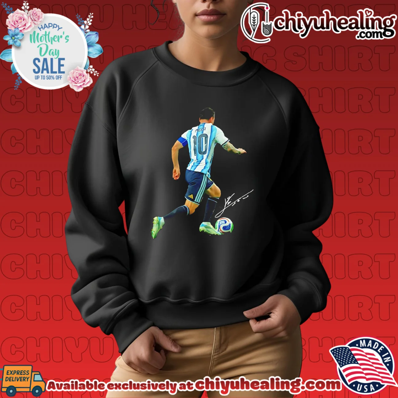 Lionel Messi Argentina National Team Running Pose shirt & hoodie Lionel Messi Argentina National Team Running Pose shirt & hoodie